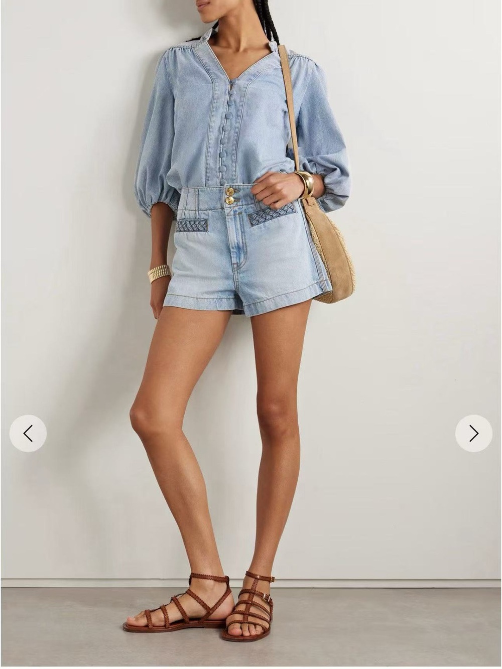 Zimmermann Denim Blouse - Picture 2 of 7